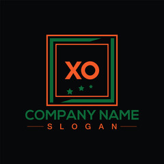 Creative logo design with abstract shape