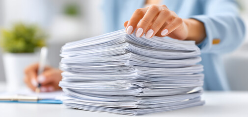 Co worker is calculating finance reports during meeting, showcasing teamwork and partnership in busy office environment