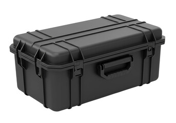 Heavy Duty Hard Shell Carrying Case on Transparent Background


