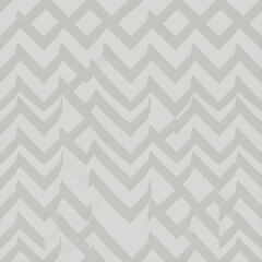 Geometric Seamless Pattern - zigzags in gray and teal for fashion design