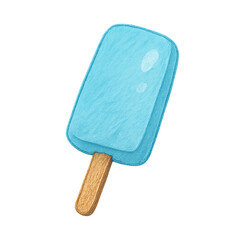 アイスキャンディーのラムネ味