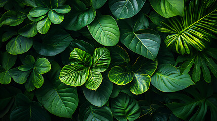 layered_bright_green_leaves,