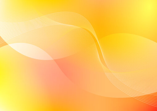 抽象的なオレンのグラデーション背景　ベクター　素材