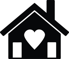 house-with-heart-icon---home-comfort-or-care-symbo.eps