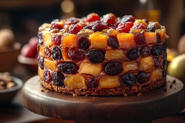 Fruitcake, autumn, kitchen, dessert, delicious