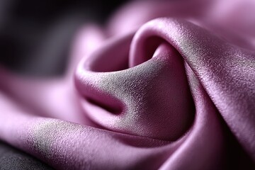 Fototapeta premium A close up shot of a purple fabric
