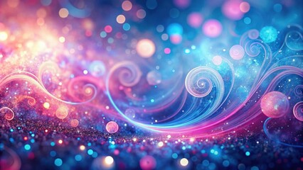 A cosmic dance of light and swirling energy, illuminating the vastness of space with a kaleidoscope of colors and textures.