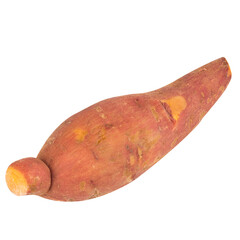 yam isolated on white background