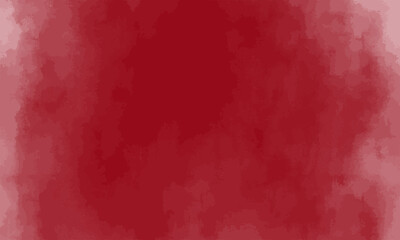 紅い水彩滲み背景 ベクター