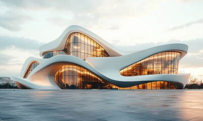 Modern architectural masterpiece