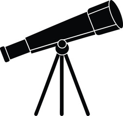 telescope-icon---observation-or-discovery-symbol-