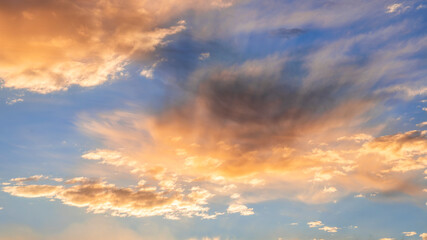 Sky Clouds summer nature Blue Background, Light Beauty Horizon Spring Brigth Gradient Calm Abstract Backdrop Air Nature View Wallpaper Landscape color Environment