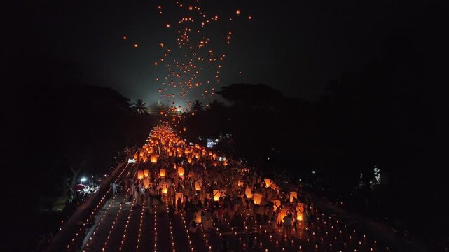 Vesak Day at Borobudur Temple
