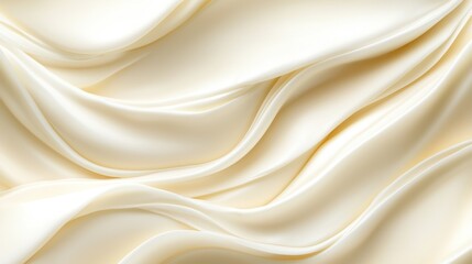 Obraz premium a close up of a white fabric with folds and folds