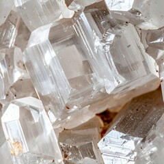 Macro shot mineral crystal texture quartz surface shiny facets seamless high resolution