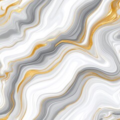 Molten marble texture white gold gray flowing patterns seamless high resolution