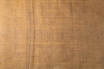Top view Background texture of cotton woven fabric