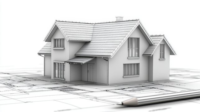 Detailed house blueprints with calculator comprehensive planning and cost estimation for residential construction projects