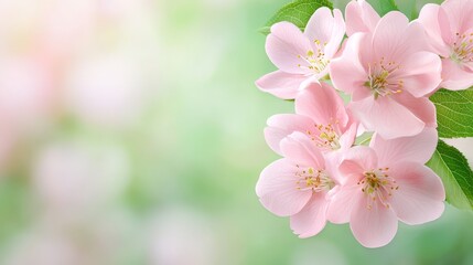 Fototapeta premium Vibrant pink flower blossom with lush green foliage in tranquil garden setting