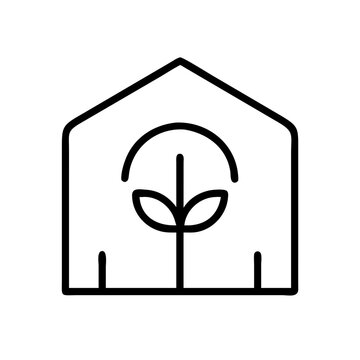 recommend clip art: greenhouse icon vector illustration