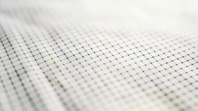 A white background with black squares. The squares are of different sizes and are arranged in a random pattern