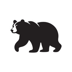 Bear Minimal Smooth Silhouette Shape