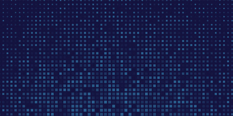 Modern blue wavy halftone background. Dot pop art sport style illustration