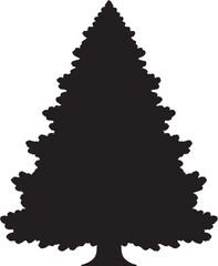  CHRISTMAS TREE SILHOUETTE