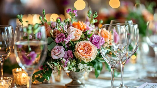 planner designing elegant decor for reception, luxurious indoor venue, artistic and meticulous approach, professional expertise in event design, seamless coordination