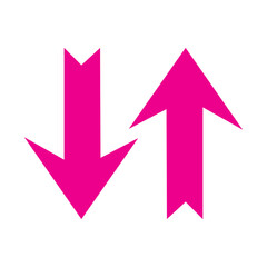 up down arrow symbol