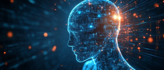 AI-driven cybersecurity measures protect businesses from attacks.