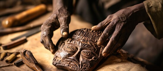 Woodcarving in Progress