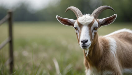 Friendly Goat Portrait