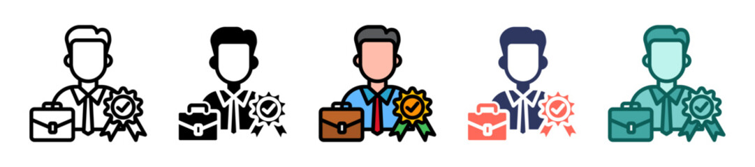 Professional multiple icon