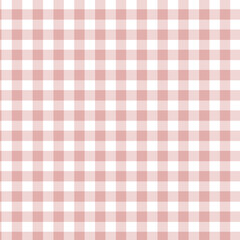 Pastel color gingham check seamless pattern design