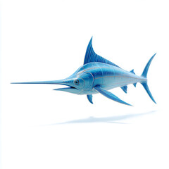 Fototapeta premium fish on white background