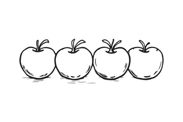 Pluot set line art
