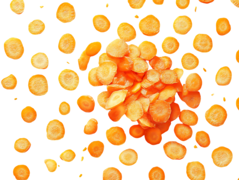 Vibrant Carrot Vegetables on Display - Powered by Adobe