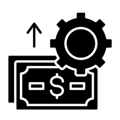 Spend Control  Icon Element For Design	