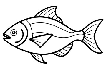 Abstract Piranha Linework