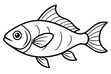 Abstract Piranha Linework