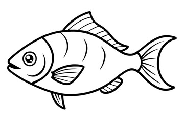Abstract Piranha Linework