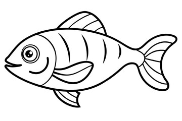 Abstract Piranha Linework