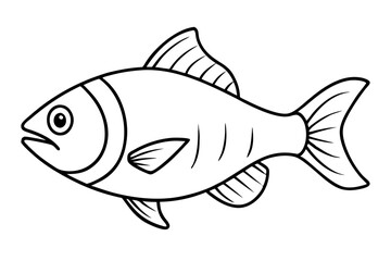 Abstract Piranha Linework