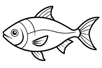 Abstract Piranha Linework