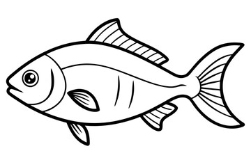 Abstract Piranha Linework