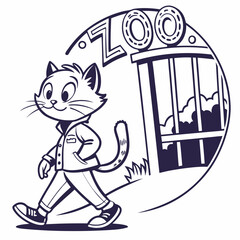 cat after zoo