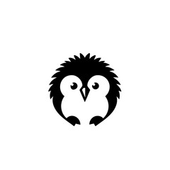 Cute Kiwi Bird Symbol Logo 