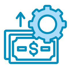 Spend Control  Icon Element For Design	