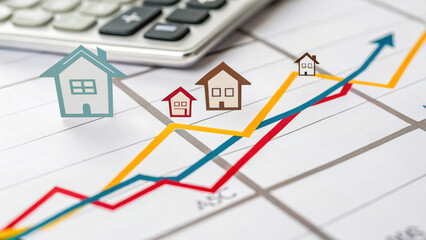 Analyzing the Real Estate Market Trends Housing Price Growth Financial Insights Residential Properties Urban Environment Data Visualization